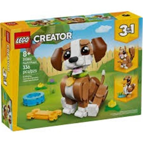 LEGO CREATOR 3-IN-1 CUTE ANIMAL BUILDING SET