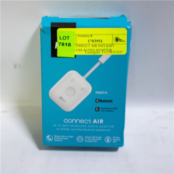 MEE CONNECT AIR INFLIGHT WIRELESS AUDIO ADAPTER