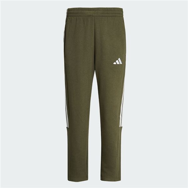 NEW ADIDAS 3 STRIPE SWEATPANTS OLIVE GREEN SZ MED