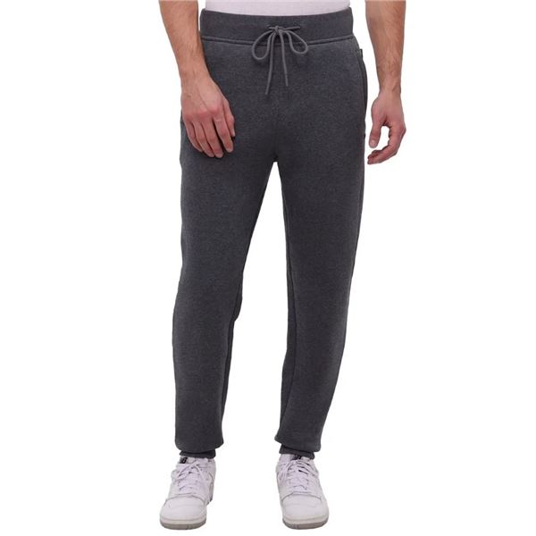 NEW BENCH MEN'S DARK GREY SWEATPANTS WITH POCKETS
