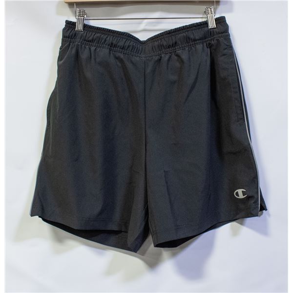 CHAMPION SPORT SHORTS BLACK SIZE MEDIUM