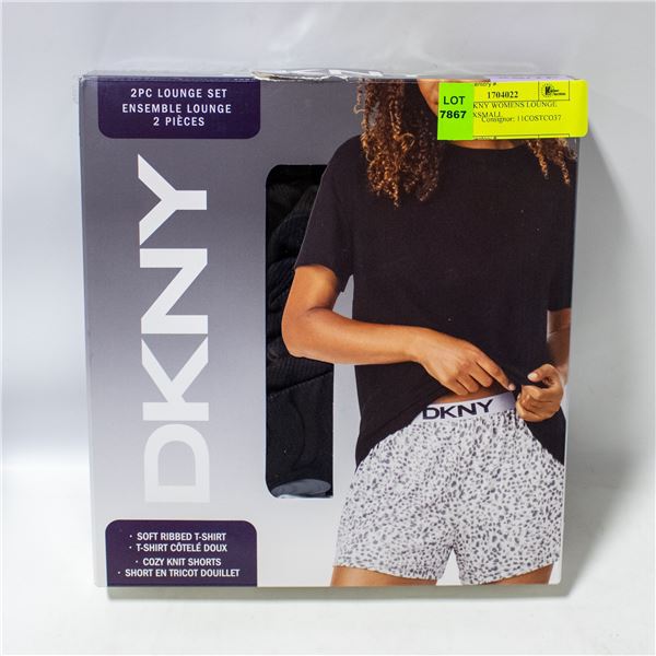 2 PIECE DKNY WOMENS LOUNGE SET SIZE XSMALL