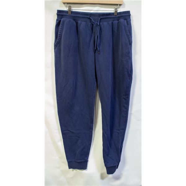 HURLEY FLEECE JOGGERS NAVY BLUE SIZE XLARGE