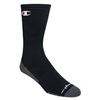 Image 1 : NEW 6 PACK OF CHAMPION CREW SOCKS BLACK