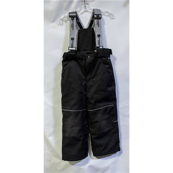 SUNICE BOYS SNOWSUIT WITH STRAPS BLACK SIZE 5