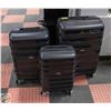Image 1 : 3 PIECE AIR CANADA EERIE HARDSIDE LUGGAGE SET