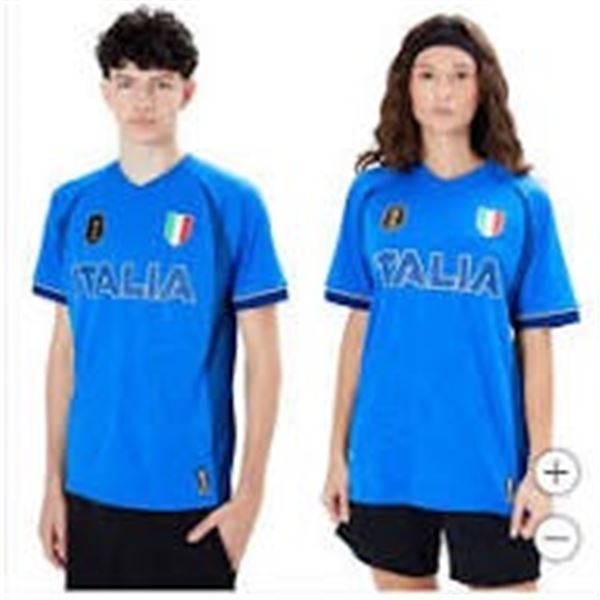 NEW FIFA ITALIA ADULT JERSEY TOP BLUE SIZE XXL