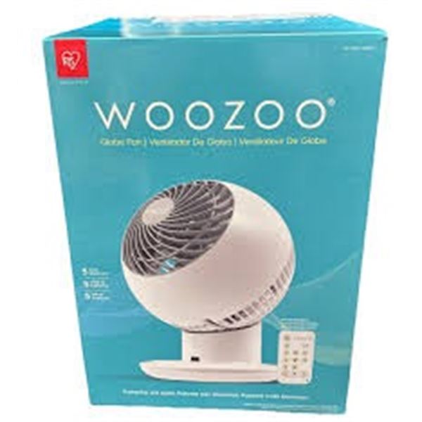 WOOZOO GLOBE FAN - POWERFUL & QUIET, WHITE