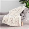 Image 1 : NEW BERKSHIRE HEATED LUXE FUR THROW BLANKET