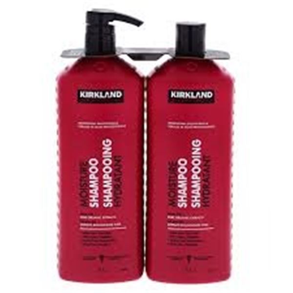 NEW 2 PACK OF KIRKLAND ORGANIC MOISTURE SHAMPOO