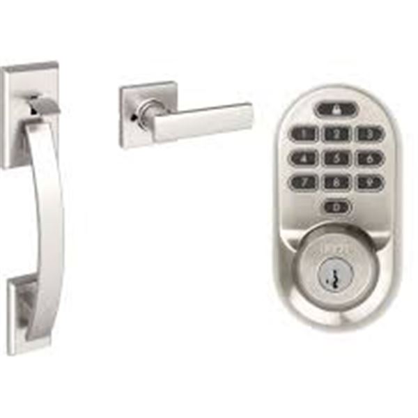 NEW WEISER HALO WI-FI SMART DEADBOLT LOCK & HANDLE
