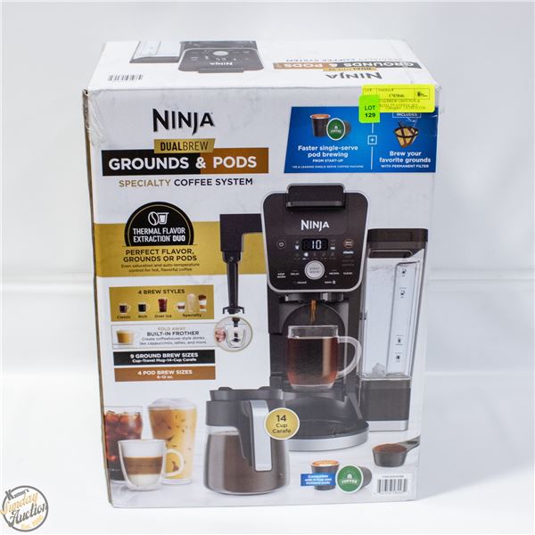 NINJA DUALBREW GROUNDS & PODS SPECIALTY COFFEE SET