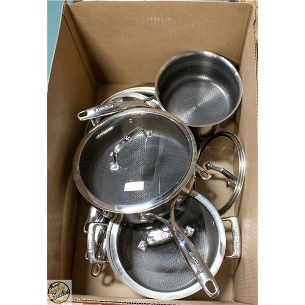 11 PIECE HENCKELS PARADIGM COOKWARE SET