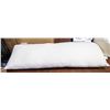 Image 1 : BELOW ZERO COOLING BODY PILLOW WHITE 20 X 54"
