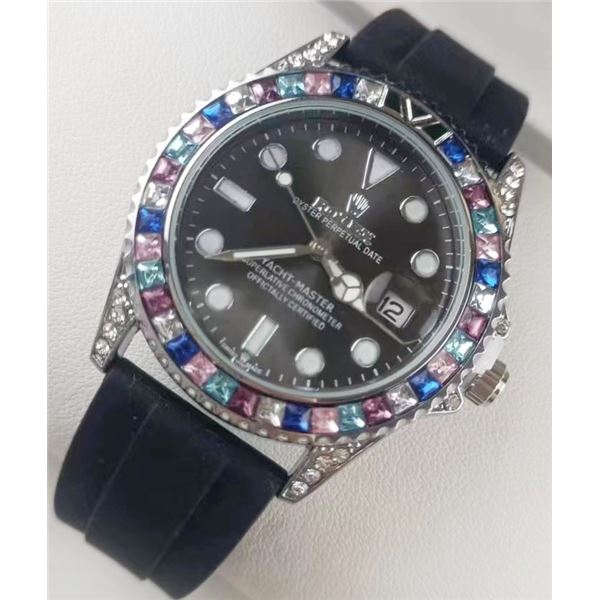 NEW REPLICA ROLEX QUARTZ "YACHT MASTER" WATCH