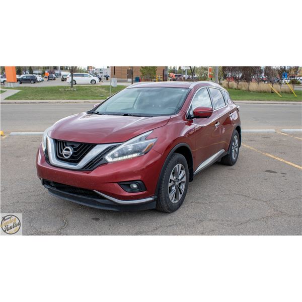 UNRESERVED! 2018 NISSAN MURANO SUV V6
