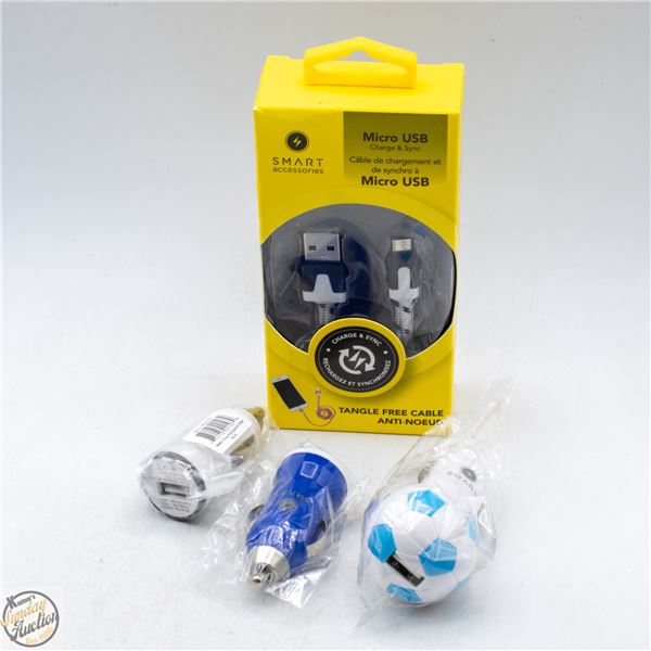 #4399-REGULAR AND SOCCER BALL SHAPED CAR CHARGER
