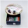 Image 1 : NEW 15 PC NATURAL ABALONE SHELL STONES