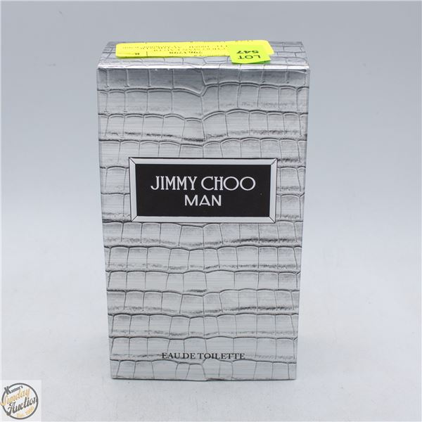 JIMMY CHOO MAN EAU DE TOILETTE, 100ML, AUTHENTIC