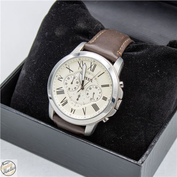 FOSSIL MEN'S FS4735 GRAND CHRONOGRAPH