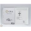Image 2 : #4374-3.30 CT TW GRA CERTIFIED ROUND BRILLIANT CUT