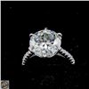 Image 1 : #4368-5.00 CT GRA CERTIFIED ROUND BRILLIANT CUT