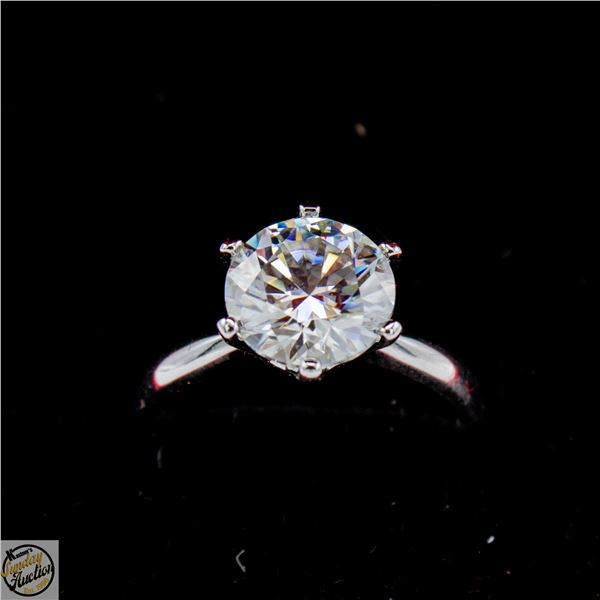 #4363-3.00 CT GRA CERTIFIED ROUND BRILLIANT CUT