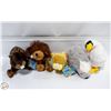 Image 1 : 5 NEW OLD STOCK WEBKINS STUFFIES WITH ONLINE CODES