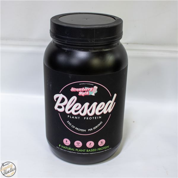 NEW BLESSED PLANT PROTEIN 2.25LBS POWDER