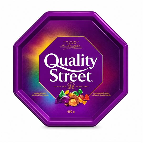 NESTLE QUALITY STREET TIN 650G EXP 05/26