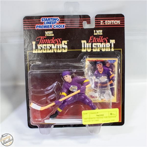 1997 MARCEL DIONNE NHL KENNER FIGURE W/CARD