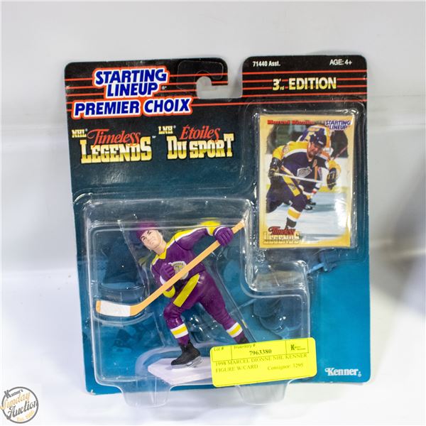 1998 MARCEL DIONNE NHL KENNER FIGURE W/CARD