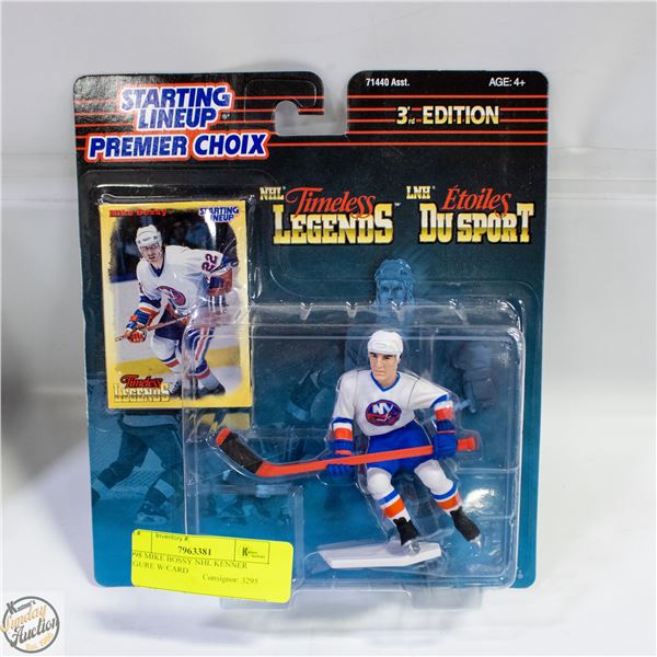 1998 MIKE BOSSY NHL KENNER FIGURE W/CARD