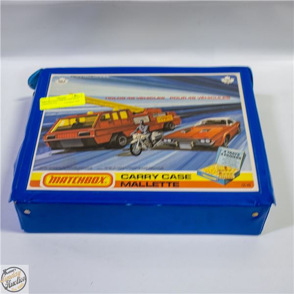 VINTAGE MATCHBOX CASE WITH CARS-ESTATE