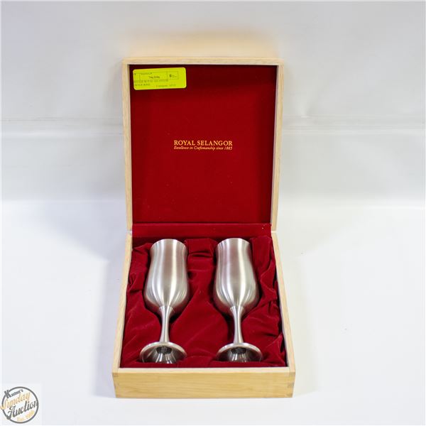 VINTAGE ROYAL SELANGOR PEWTER WINE