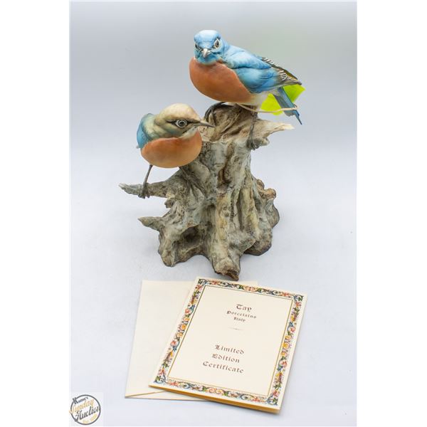 TAY PORCELAINS ITALY LIMITED BLUEBIRDS GROUP OF