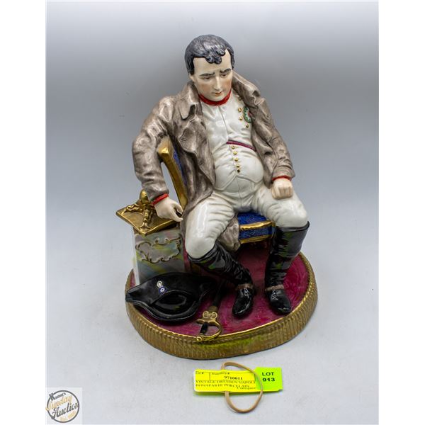 VINTAGE DRESDEN NAPOLEON BONAPARTE PORCELAIN