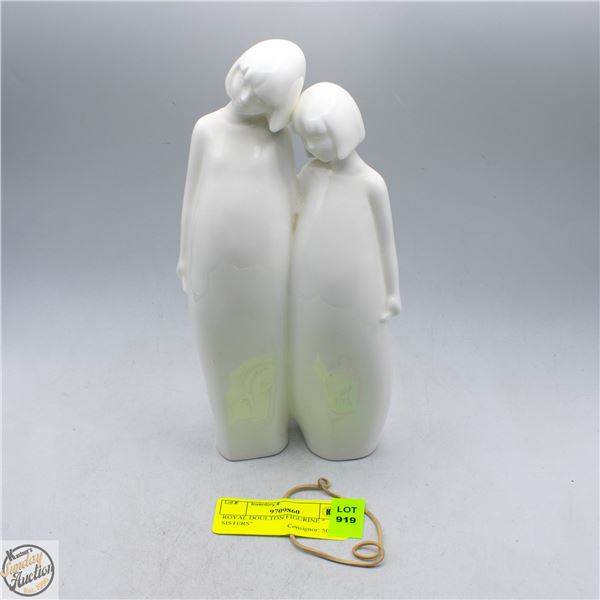 ROYAL DOULTON FIGURINE " SISTERS"
