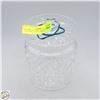 Image 1 : VINTAGE WATERFORD CRYSTAL GLANDORE BISCUIT BARREL