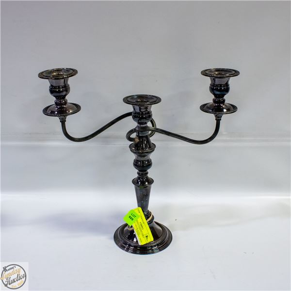 VINTAGE CANDELABRA SILVER ELECTRO PLATED