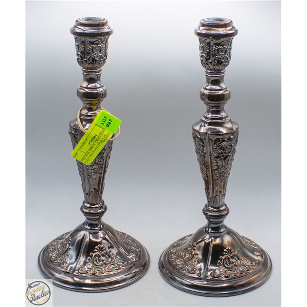 VINTAGE BIRKS CANDLE HOLDER ELECTRO PLATED SILVER