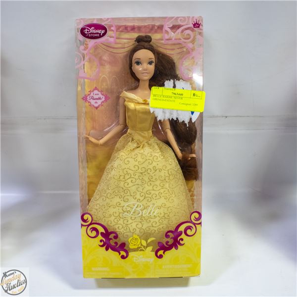 BELLE BARBIE NEVER OPENED-ESTATE