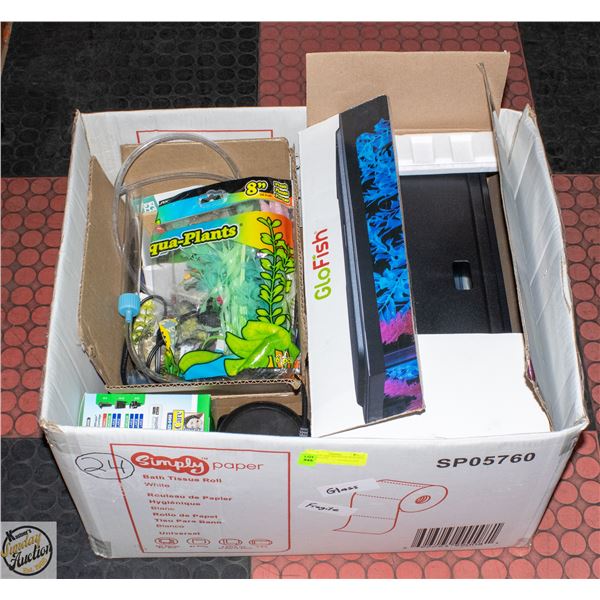 5 GALLON AQUARIUM KIT WITH ALL ACCESSORIES