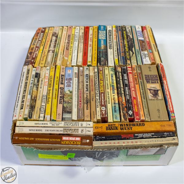 55 WESTERN BOOKS