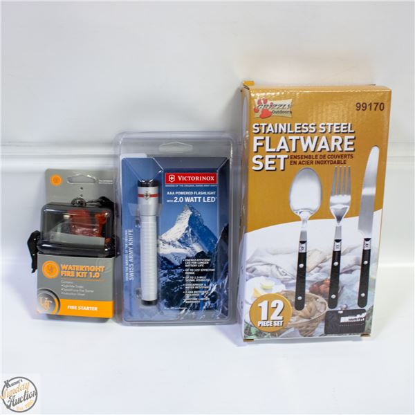 NEW OUTDOOR ITEMS GRIZZLY STAINLESS
