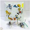 Image 1 : VINTAGE DISNEY GLASS CEILING LIGHT FIXTURE
