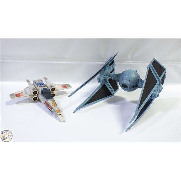 2 VINTAGE KENNER STAR WARS VEHICLES