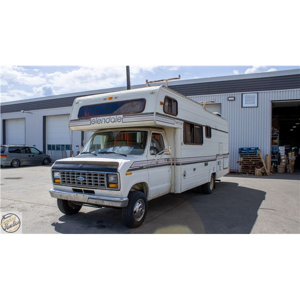 UNRESERVED! 1983 FORD ECONOLINE C CLASS 26FT MOTOR