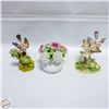 Image 1 : LOT OF BONE CHINA FIGURINES