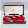 Image 1 : VINTAGE BIRKS MINI FORK KNIFE SPOON SET EP SILVER